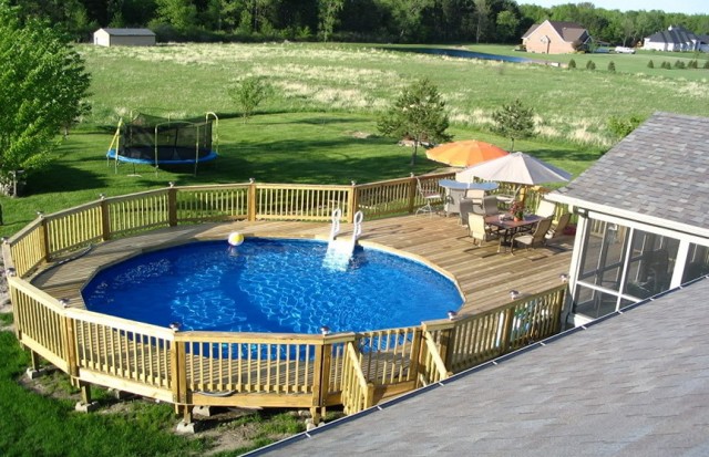 Above Ground Pools And Decks Installed Above Ground Pools And Decks Installed