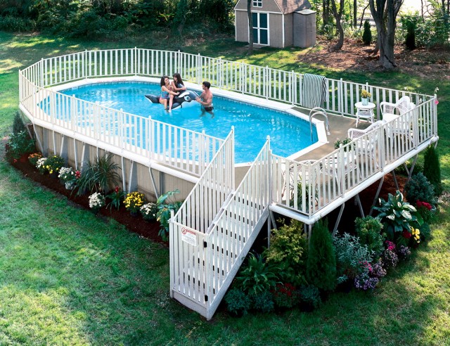 Above Ground Pools And Decks Pictures Above Ground Pools And Decks Pictures