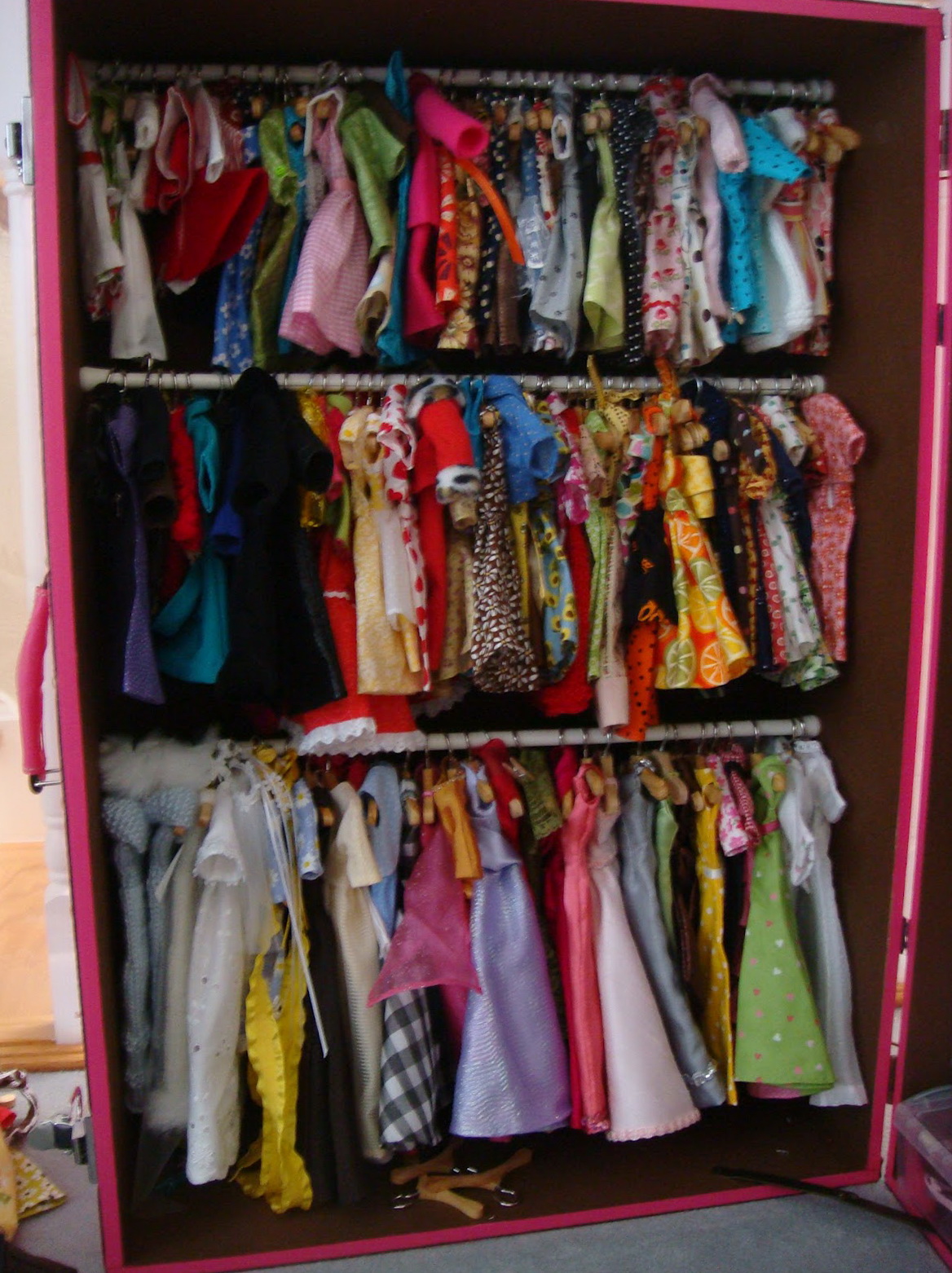 Barbie Doll Wardrobe  Closet Home Design Ideas