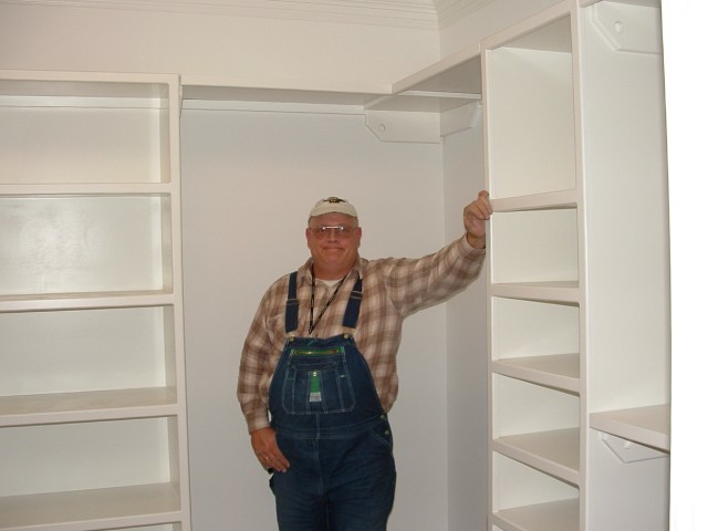 Built In Shelves In Closet Built In Shelves In Closet