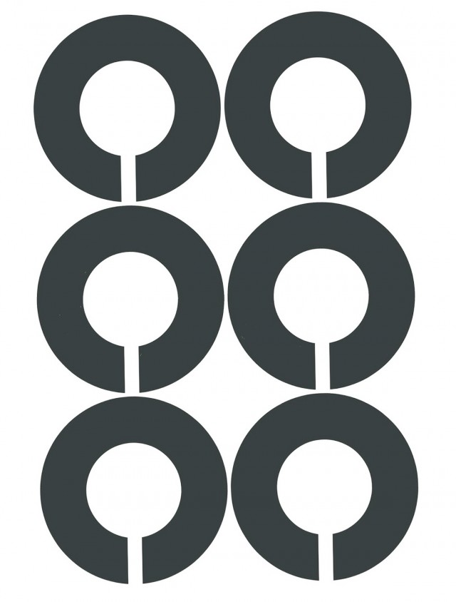 Closet Rod Dividers Template Closet Rod Dividers Template