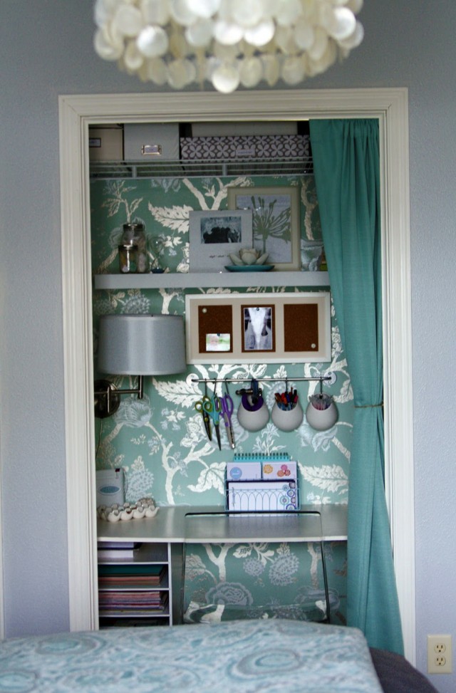 How To Make A Closet Office How To Make A Closet Office