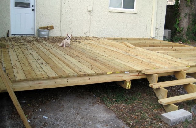 Installing Deck Boards From Underneath Installing Deck Boards From Underneath