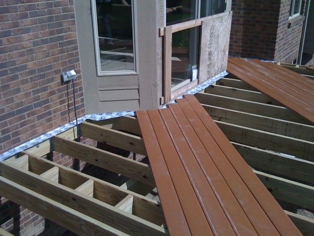 Installing Deck Boards With Arch Up Installing Deck Boards With Arch Up