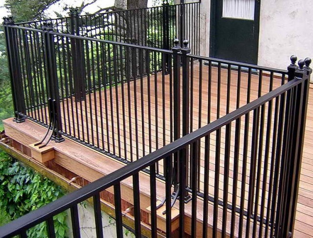 Iron Deck Railing Designs Iron Deck Railing Designs
