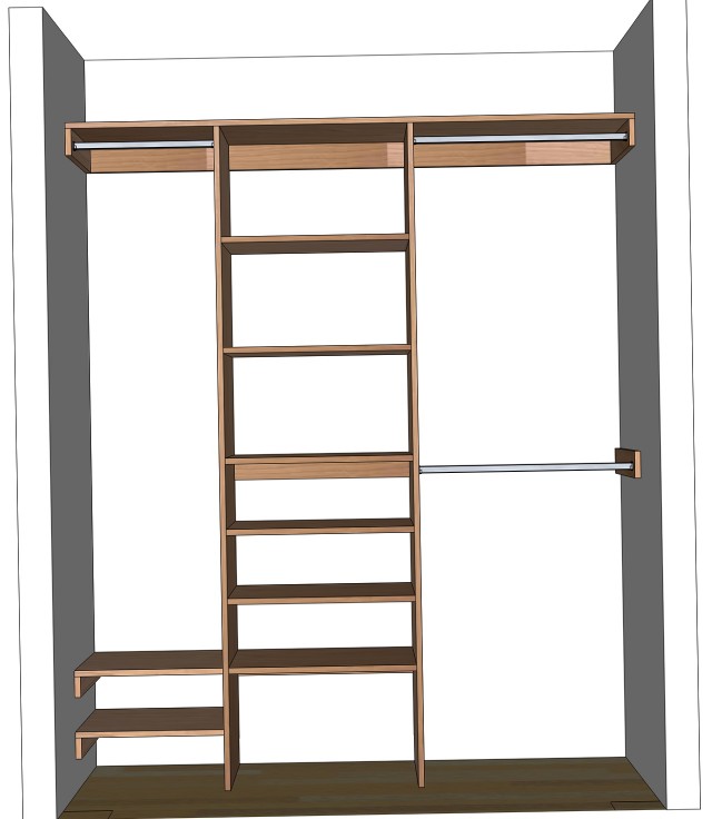 Make Your Own Closet Organizer Make Your Own Closet Organizer