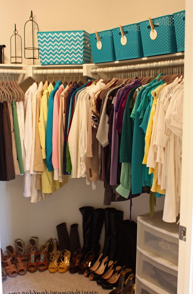 Organize A Small Walk In Closet Organize A Small Walk In Closet