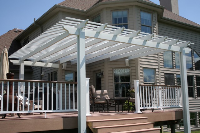 Pergola On Deck Attached To House Pergola On Deck Attached To House