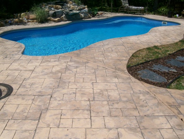 Pool Deck Ideas For Inground Pools Pool Deck Ideas For Inground Pools