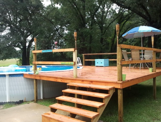 Pool Deck Plans For Above Ground Pools Pool Deck Plans For Above Ground Pools