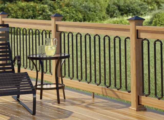 Rod Iron Railings For Decks Rod Iron Railings For Decks