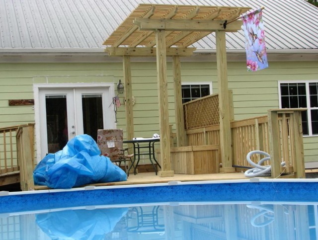 Side Deck Plans For Above Ground Pools Side Deck Plans For Above Ground Pools