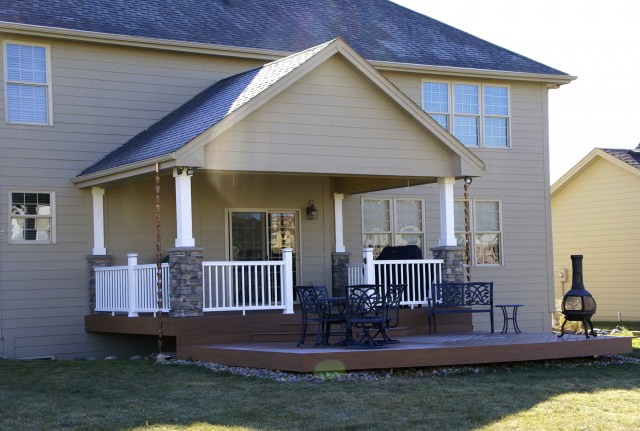 Simple Covered Deck Ideas Simple Covered Deck Ideas