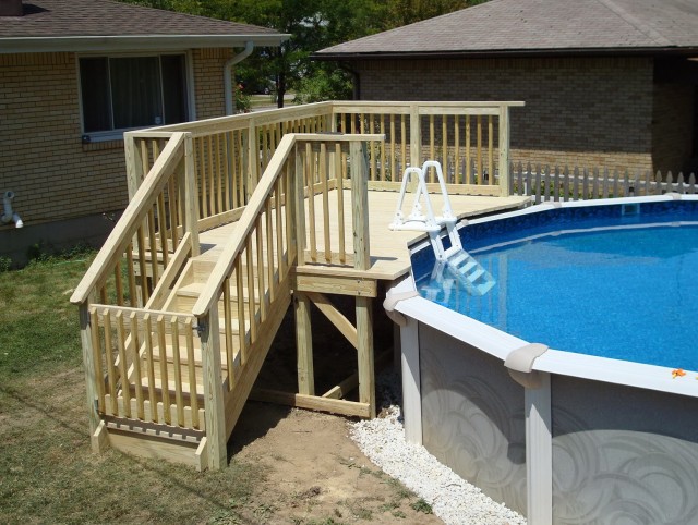 Small Deck Plans For Above Ground Pools Small Deck Plans For Above Ground Pools