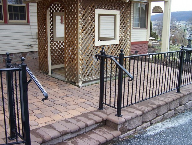 Wrought Iron Deck Railing Wrought Iron Deck Railing
