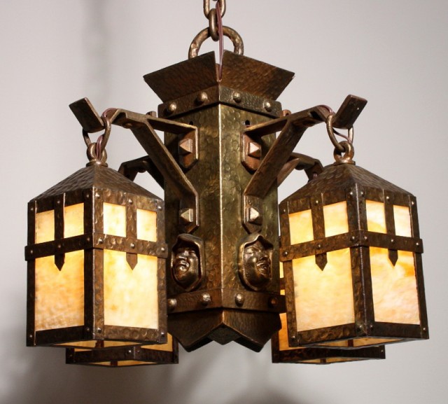 Arts And Crafts Chandelier Antique Arts And Crafts Chandelier Antique