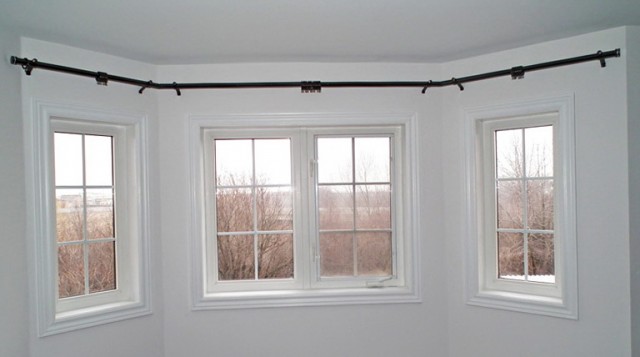 Bay Window Curtain Rods Lowes Bay Window Curtain Rods Lowes