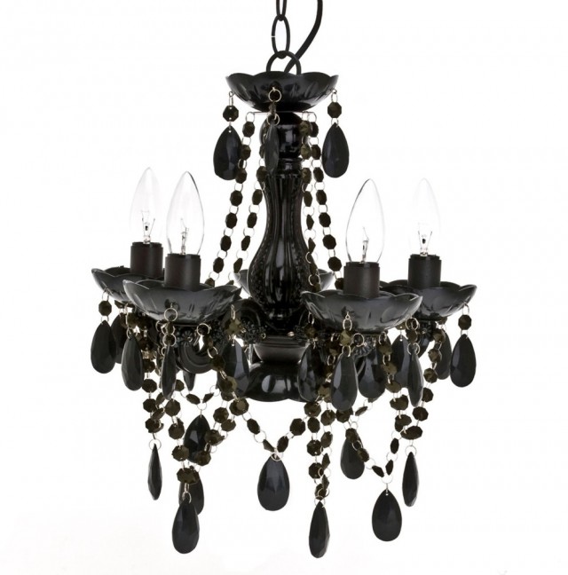 Black Chandelier In Bathroom Black Chandelier In Bathroom