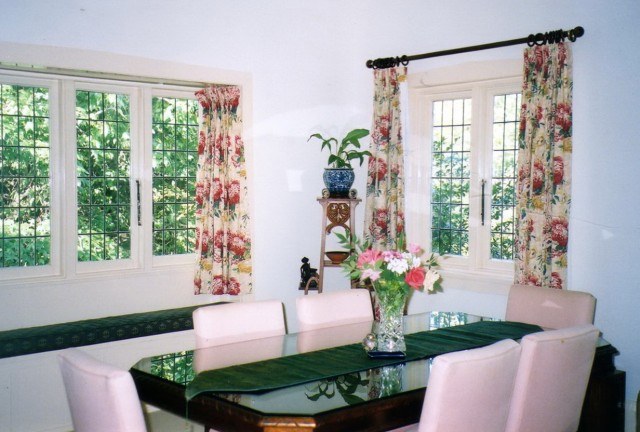 Casual Dining Room Curtains Casual Dining Room Curtains