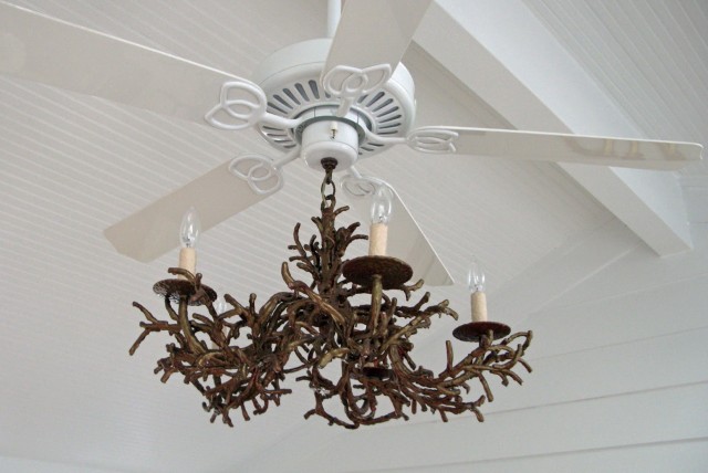 Chandelier With Ceiling Fan Attached Chandelier With Ceiling Fan Attached