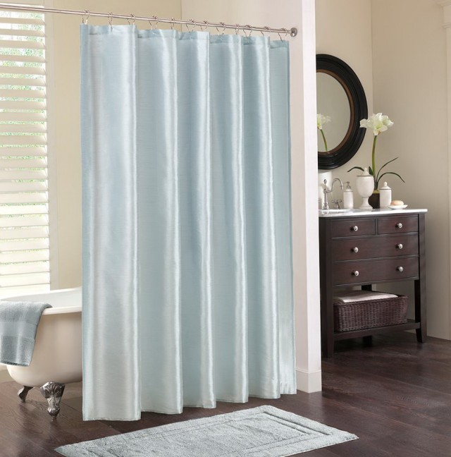 Color Block Curtains Blue Color Block Curtains Blue