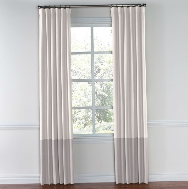 Color Block Curtains Drapes Color Block Curtains Drapes