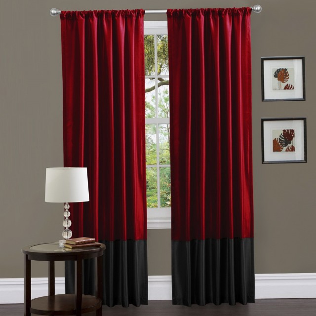 Color Block Panel Curtains Color Block Panel Curtains