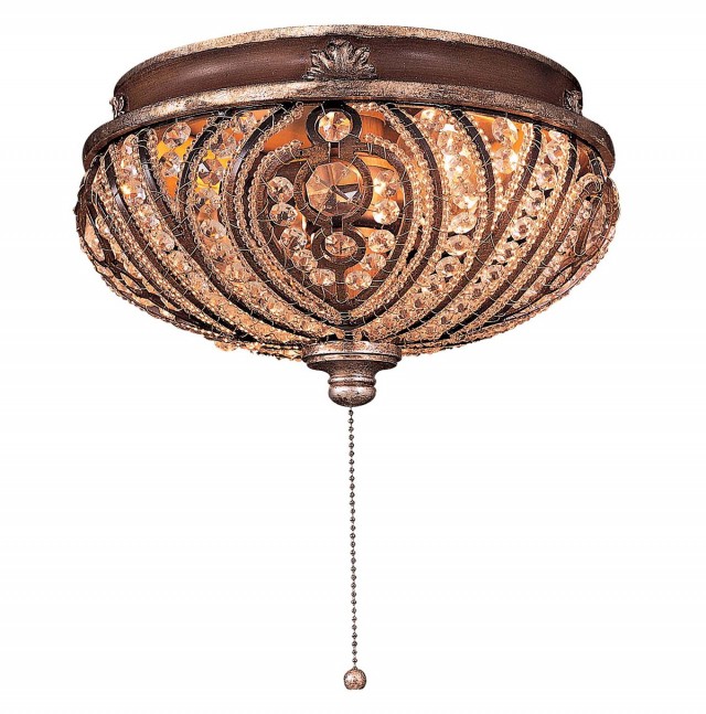 Crystal Chandelier Light Kit For Ceiling Fan Crystal Chandelier Light Kit For Ceiling Fan
