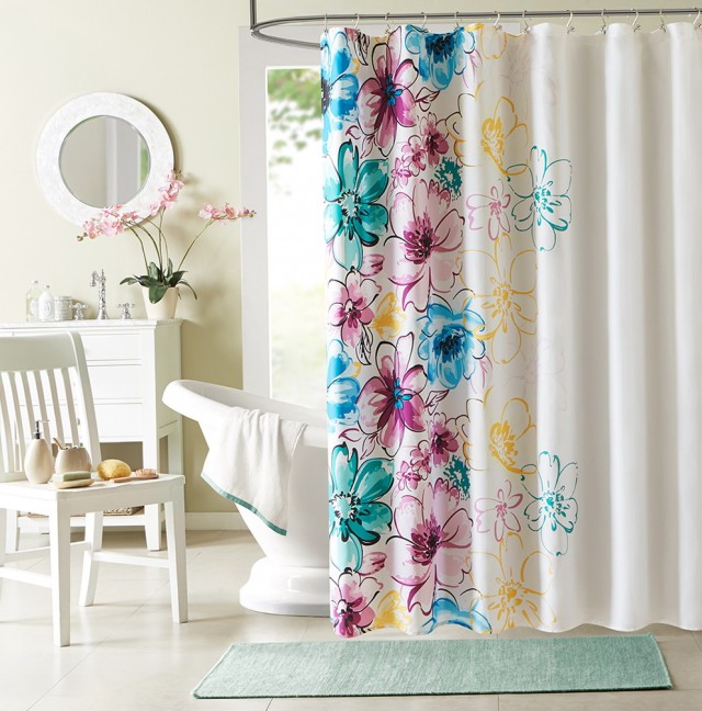 Designer Shower Curtains Online Designer Shower Curtains Online
