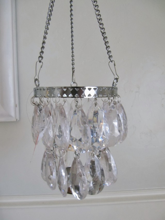 Diy Crystal Chandelier Makeover Diy Crystal Chandelier Makeover