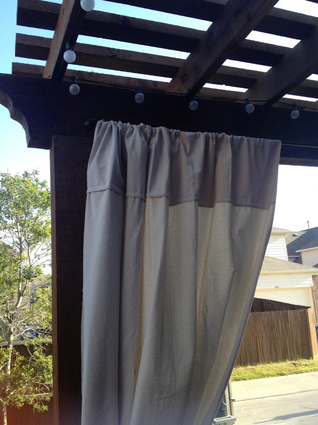 Diy Outdoor Curtains For Patio Diy Outdoor Curtains For Patio
