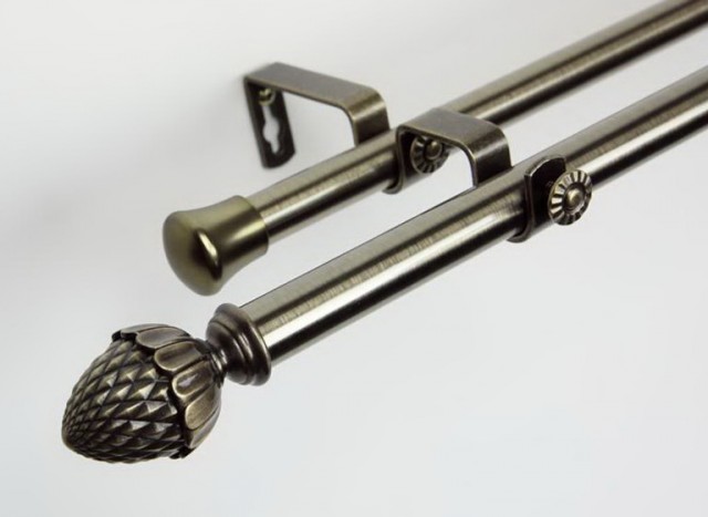 Double Bay Window Curtain Rods Double Bay Window Curtain Rods