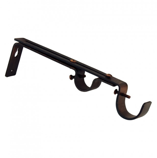 Double Curtain Rod Brackets Double Curtain Rod Brackets