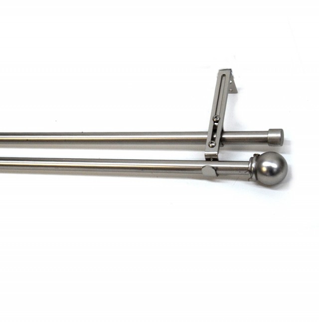 Double Curtain Rod Hardware Double Curtain Rod Hardware