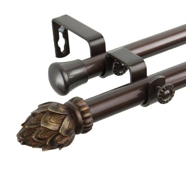 Double Curtain Rods Target Double Curtain Rods Target