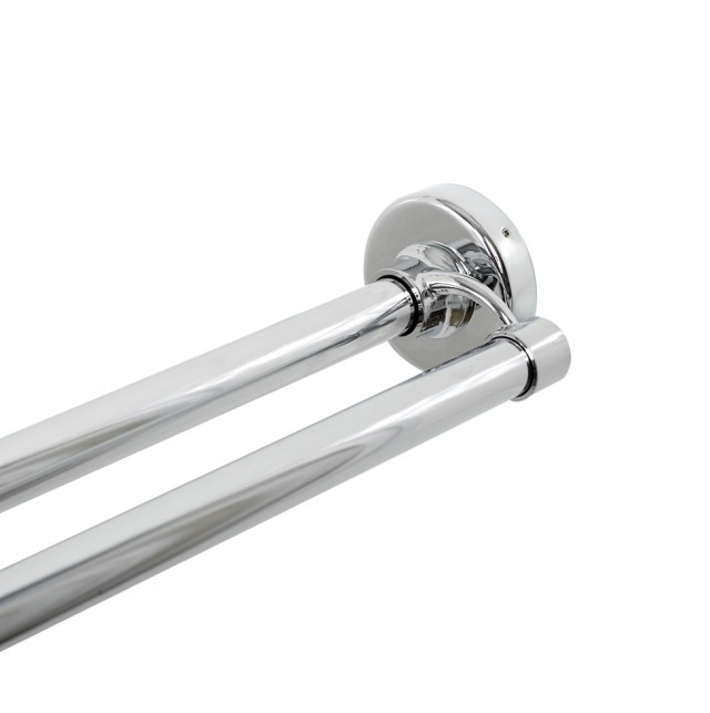 Double Shower Curtain Rod Installation Double Shower Curtain Rod Installation