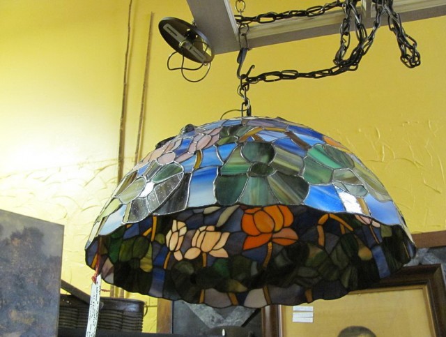 Dragonfly Stained Glass Chandelier Dragonfly Stained Glass Chandelier