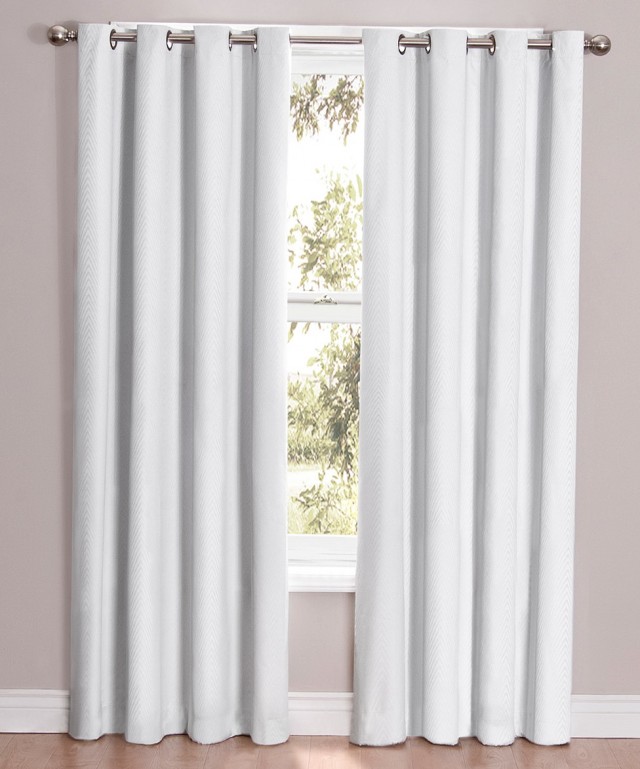 Eclipse Blackout Curtains White Eclipse Blackout Curtains White