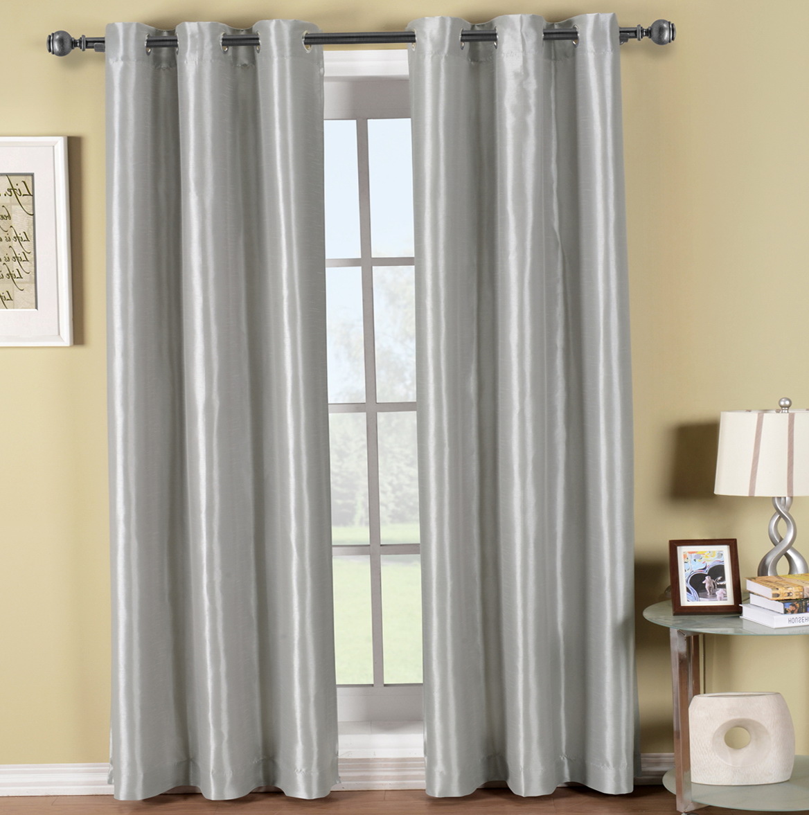 Bamboo Window Treatments For Your Home, Extra Long Curtain Rods 200 Inches