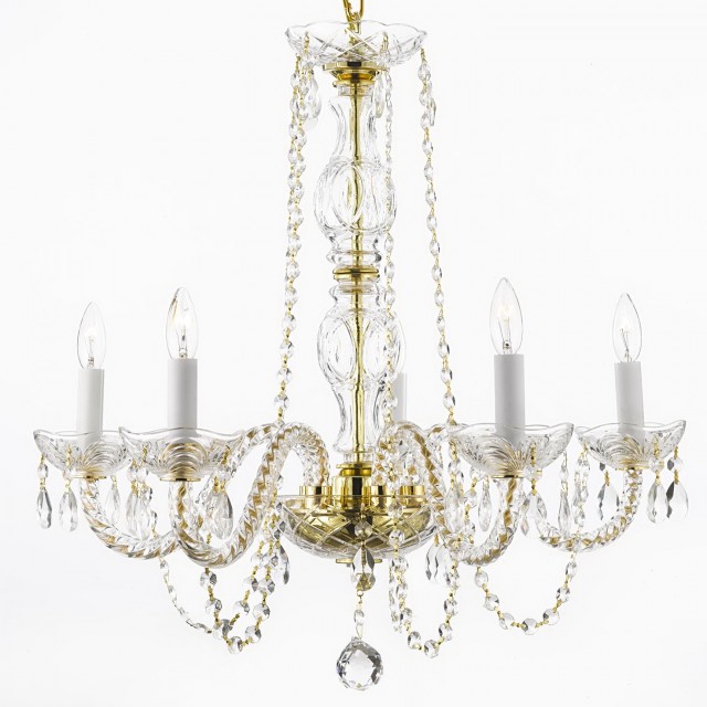 French Empire Crystal Chandelier Lighting H30 X W24 French Empire Crystal Chandelier Lighting H30 X W24