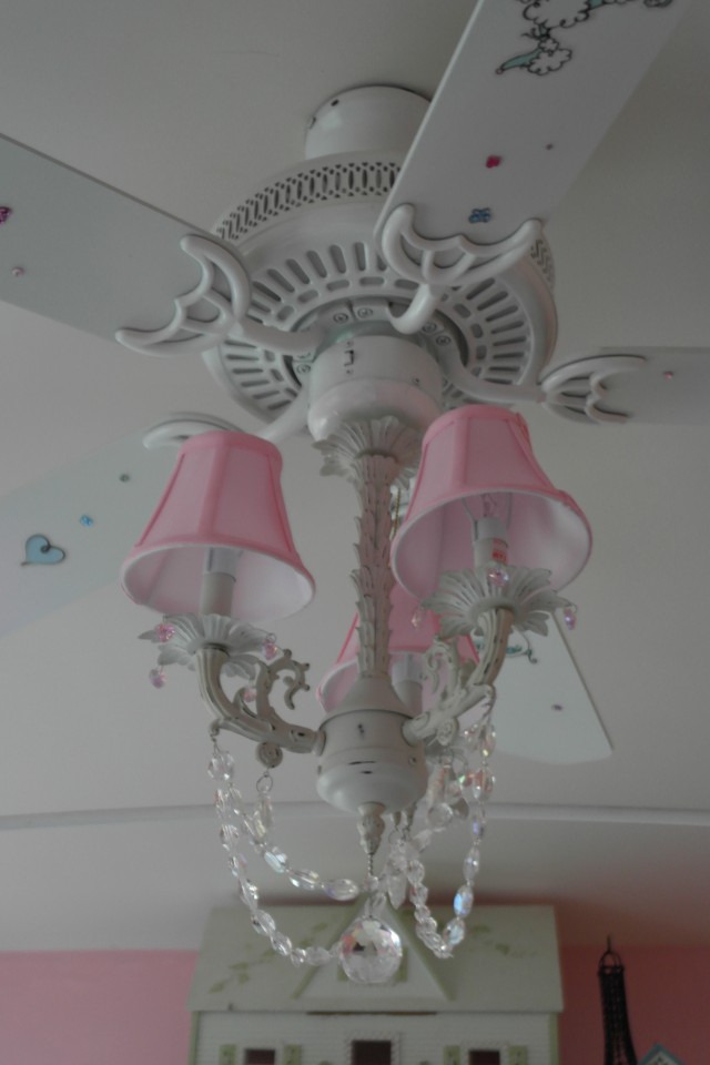 Girl Ceiling Fans With Chandelier Girl Ceiling Fans With Chandelier