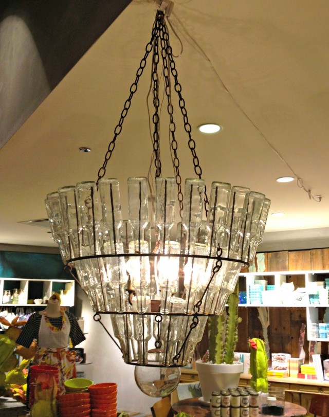 Glass Bottle Chandelier Diy Glass Bottle Chandelier Diy