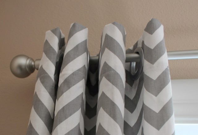 Grey And White Chevron Curtains Grey And White Chevron Curtains