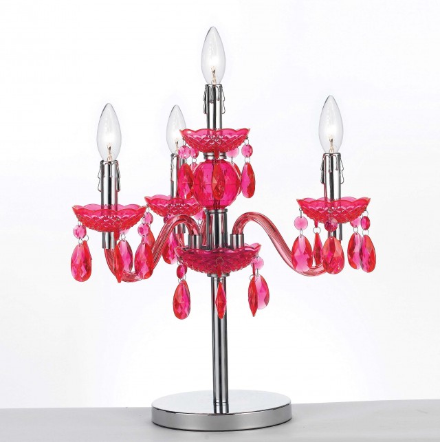 Hot Pink Chandelier Light Hot Pink Chandelier Light
