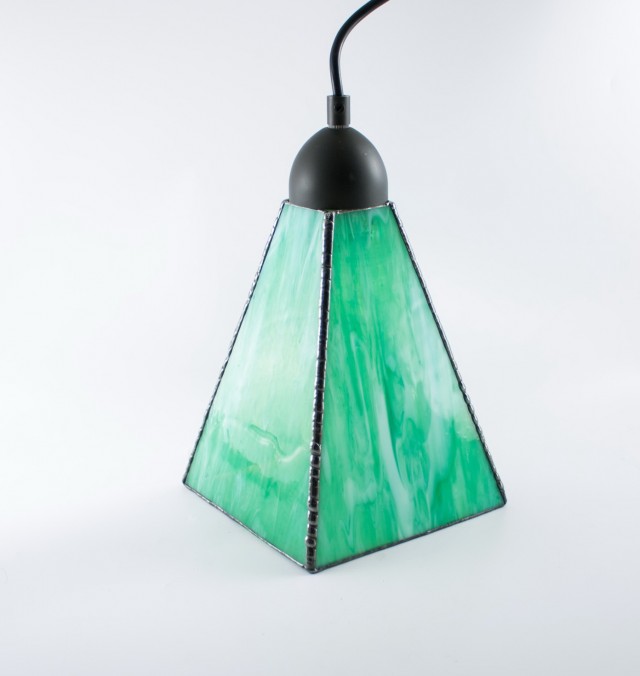 Modern Stained Glass Chandelier Modern Stained Glass Chandelier