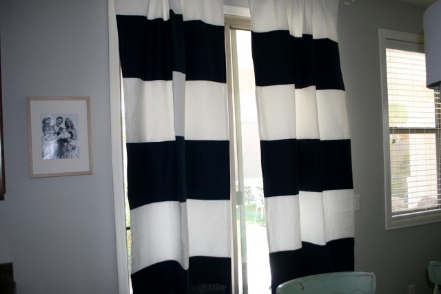 Navy Blue And White Curtains Navy Blue And White Curtains