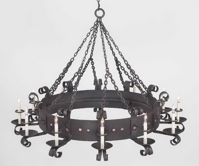 Old World Iron Chandeliers Old World Iron Chandeliers