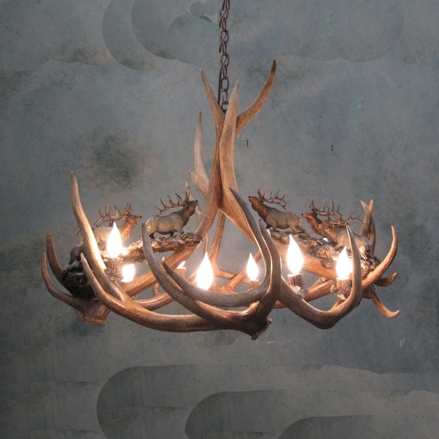 Real Antler Chandelier For Sale Real Antler Chandelier For Sale