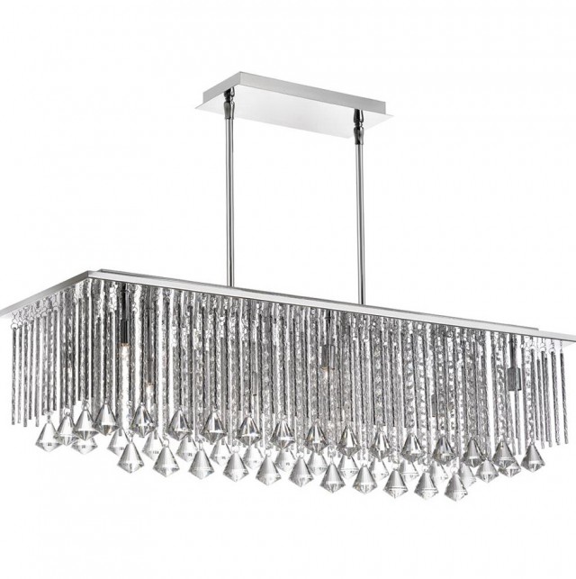 Rectangular Crystal Chandeliers Rectangular Crystal Chandeliers