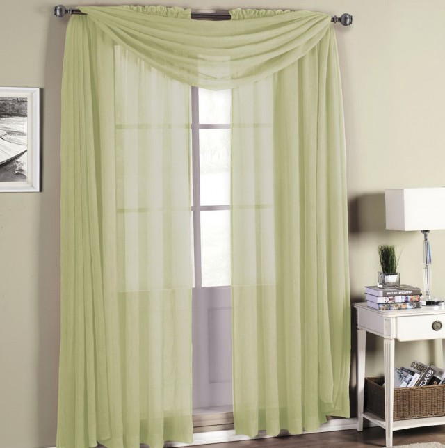 Rod Pocket Sheer Curtains Rod Pocket Sheer Curtains